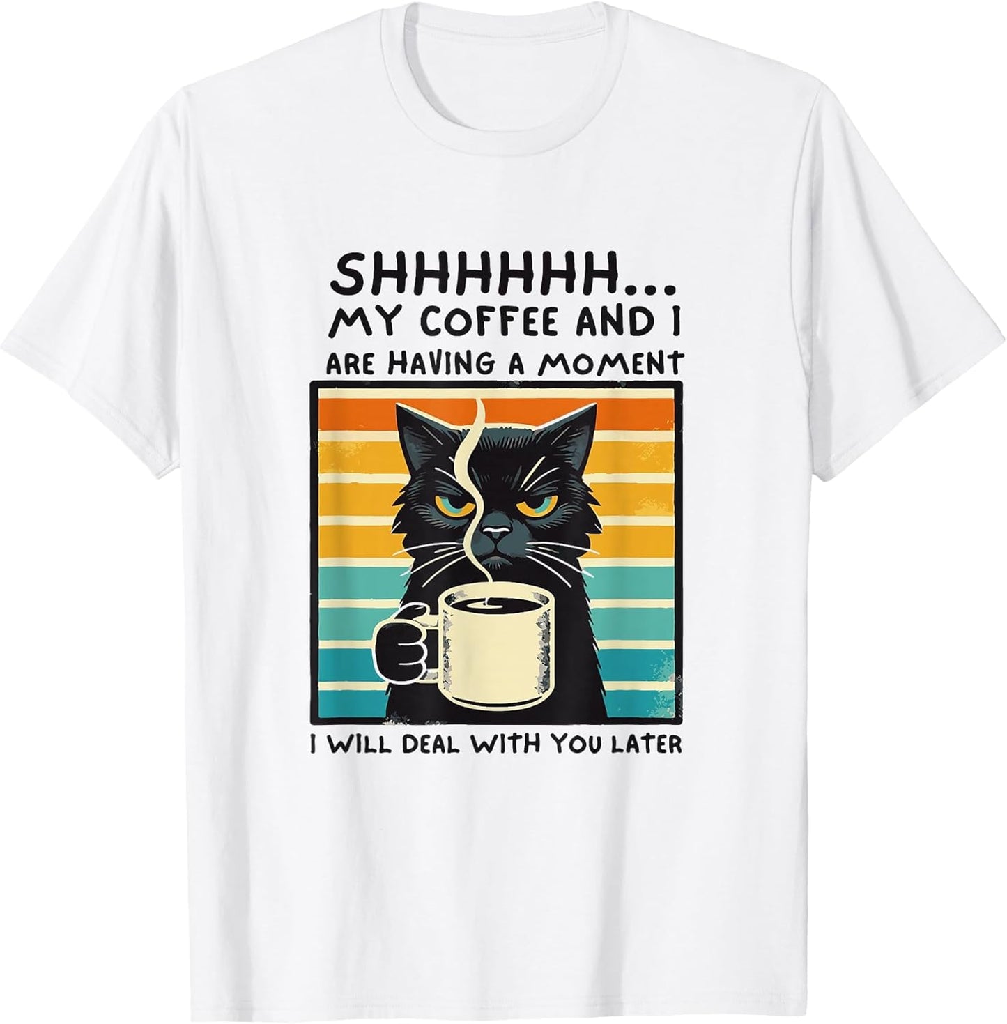 Funny Cat And Coffee Lover Merch Store