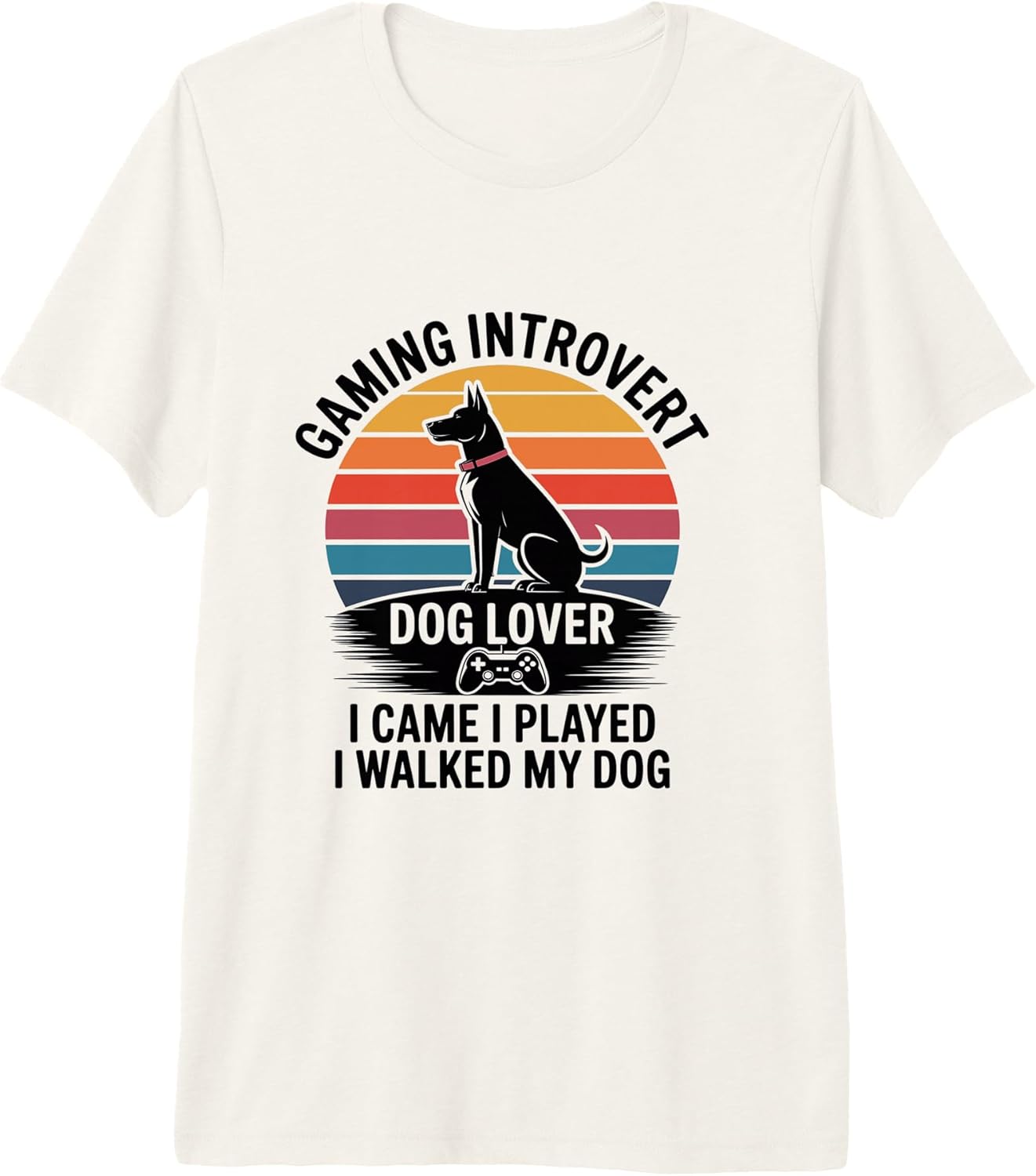 Gaming Introvert Dog Lover Player