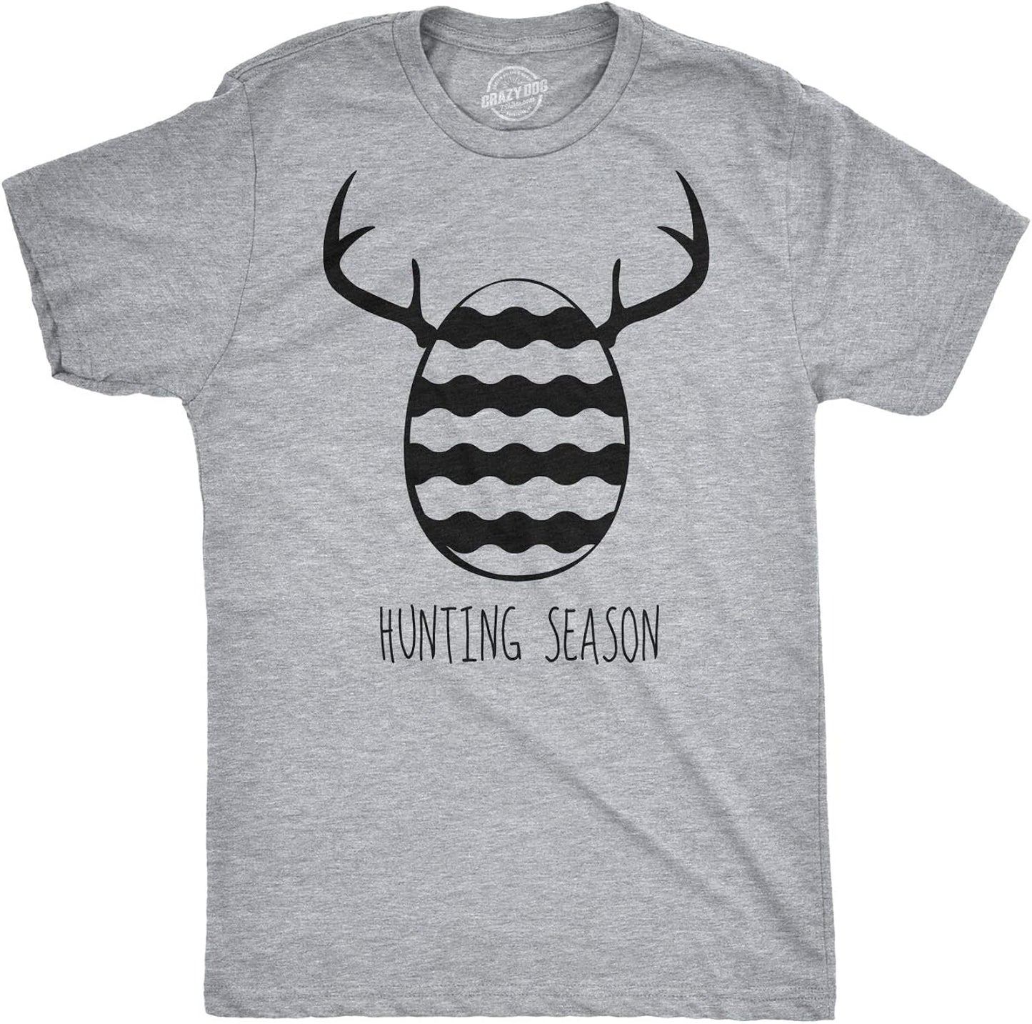 Mens Easter Egg Hunting Season Hunt Funny Deer Bunny Gift for Adult T Shirt