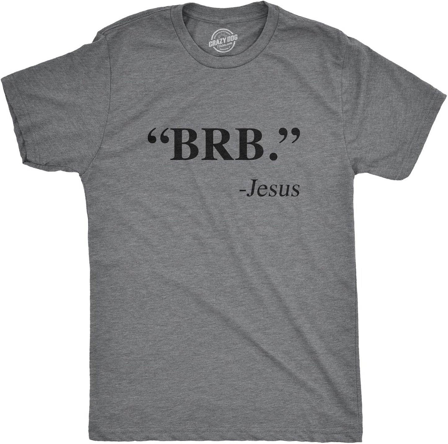 Mens Funny Jesus T Shirts Religious Tees with Funny Sayings Easter Tees for Guys