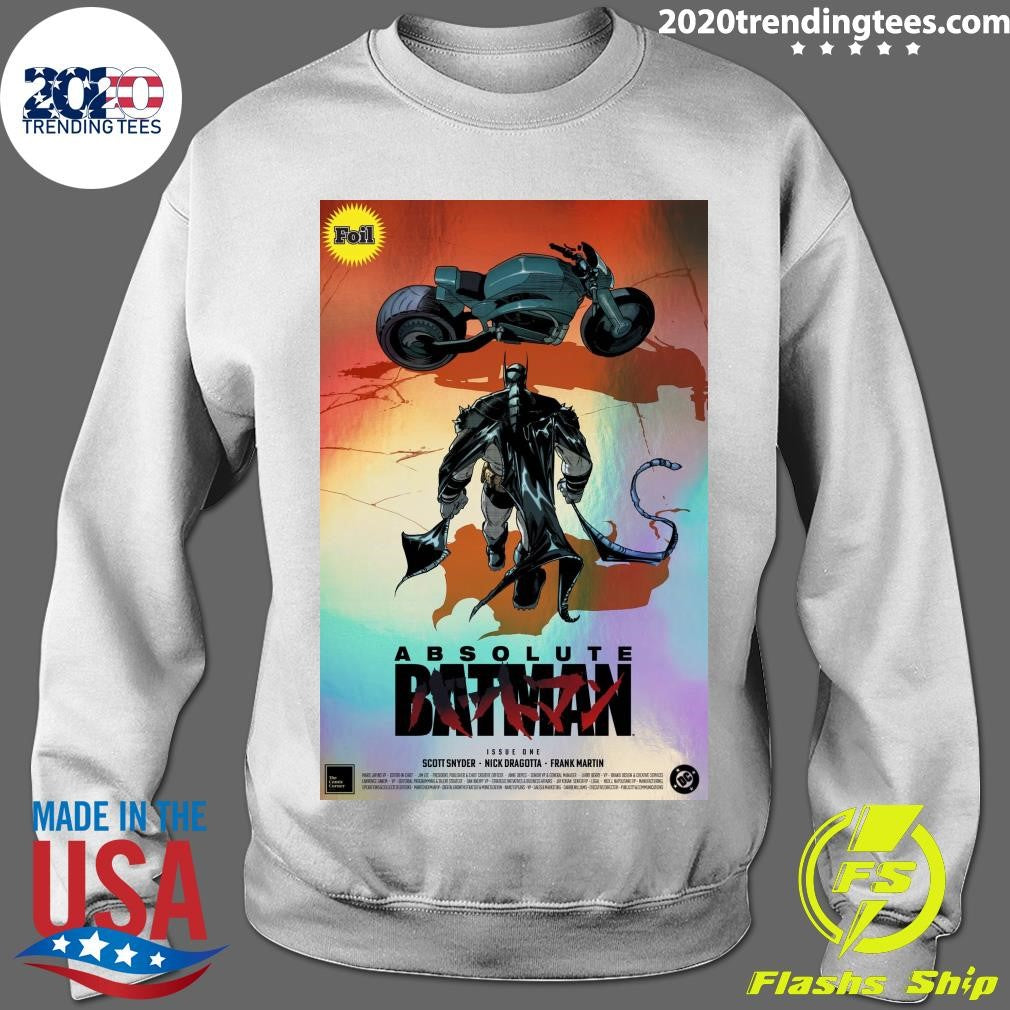 Absolute Batman 1 Akira Foil Tenth 10th Print Javier Fernandez Variant Shirt