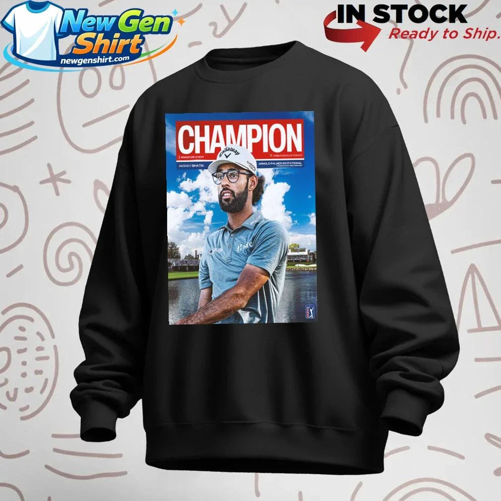 Akshay Bhatia PGA Tour Champions Arnold Palmer Invitational 2026 Shirt