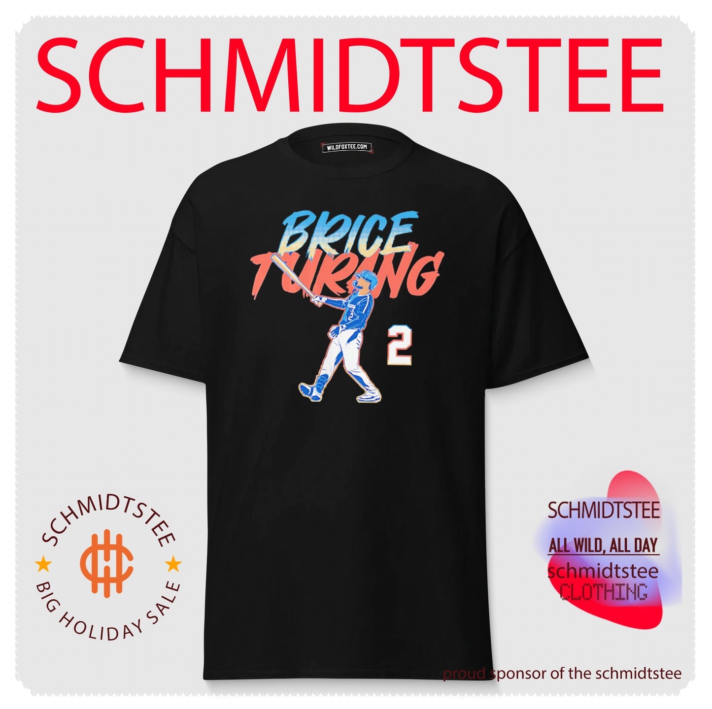 Brice Turang Milwaukee Brewers Slugger Swing Number shirt