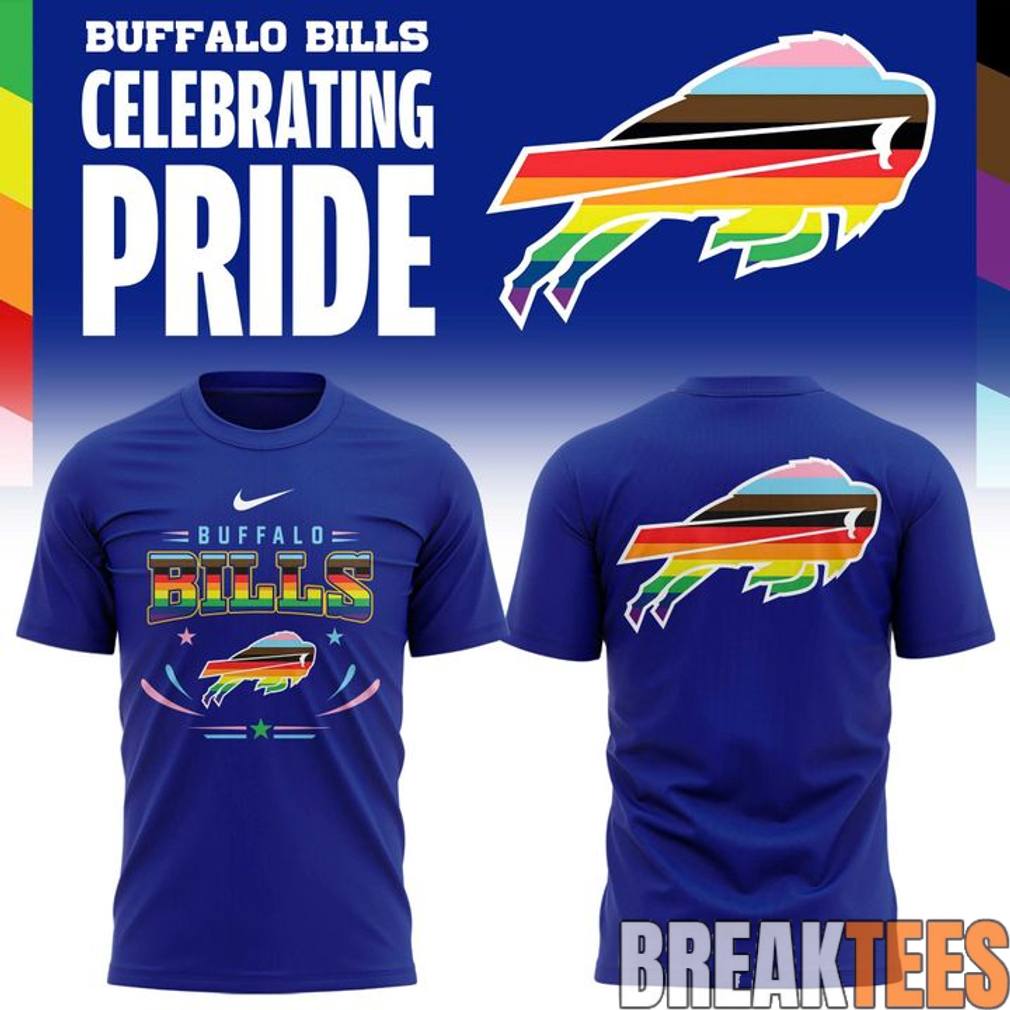 Buffalo Bills 2026 Pride Blue Shirt