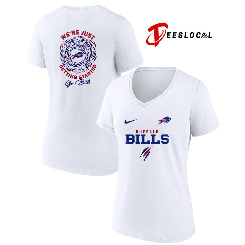 Buffalo Bills x The Chosen we’re just getting started logo shirt