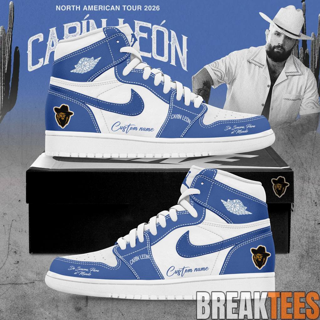 Carn Len De Sonora Para El Mundo Tour 2026 Custom Air Jordan 1