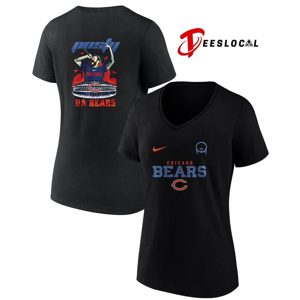Chicago Bears x Post Malone Posty stadium shirt