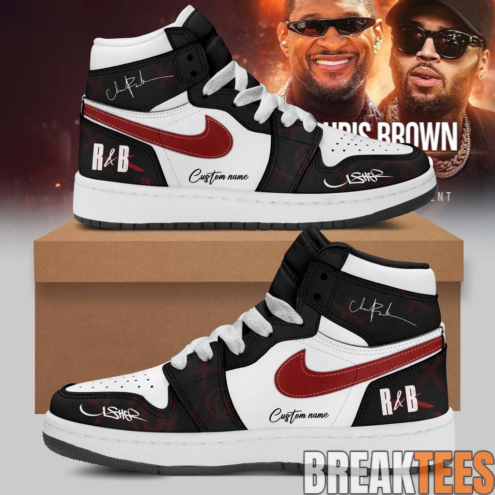 Chris Brown x Raymond Usher RB Tour 2026 Custom Air Jordan 1