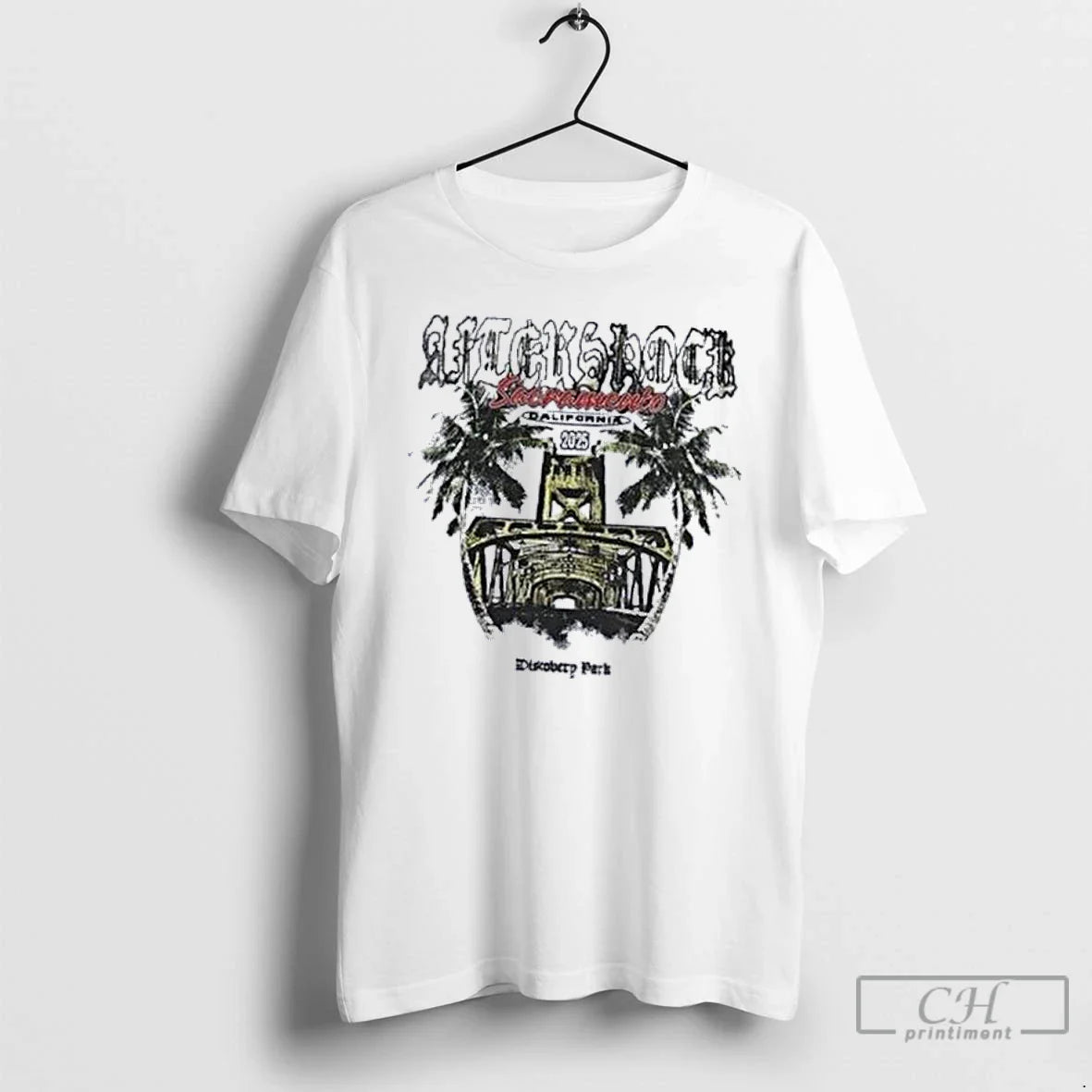 Classic Aftershock Festival 2025 Sacramento California Discovery Park The Crossing T Shirts