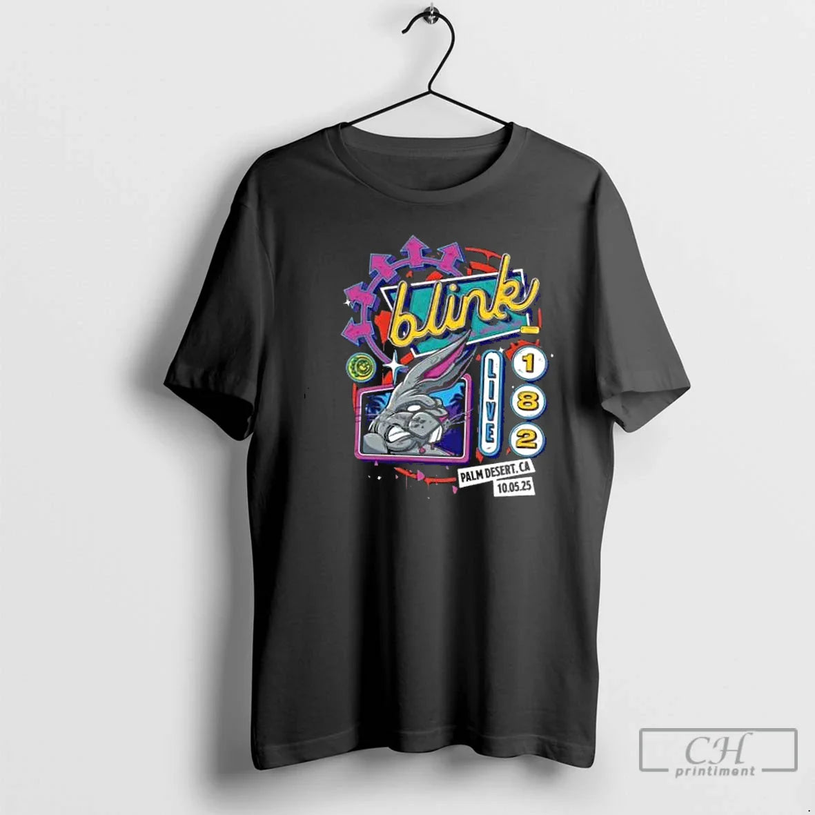Classic Blink 182 Palm Desert California Night 2 Venue At Acrisure Arena On October