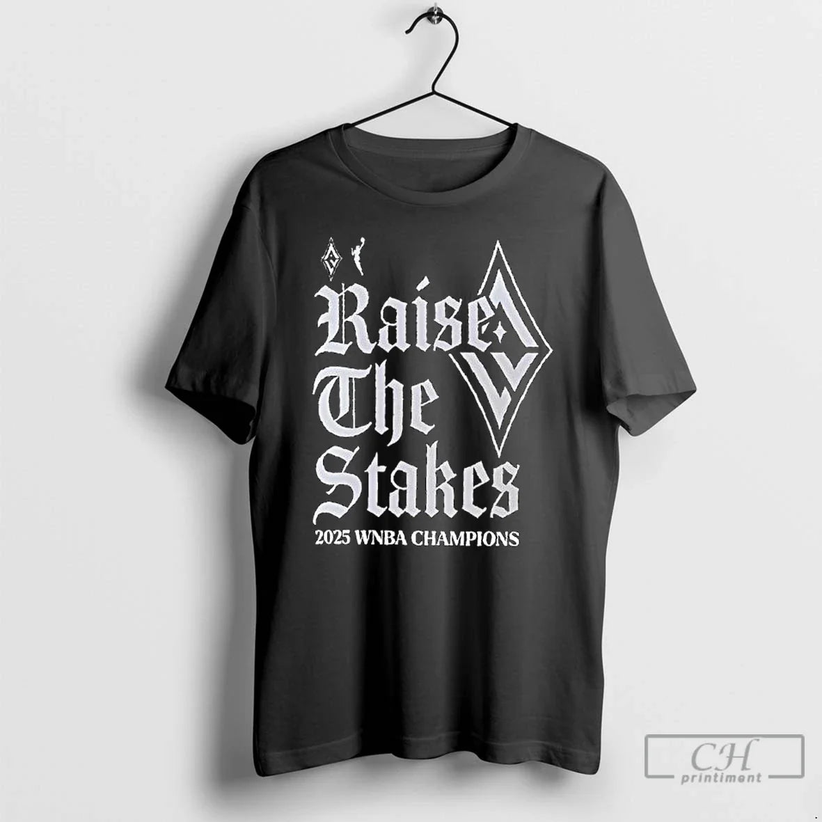 Classic Las Vegas Aces 2025 Wnba Finals Champions Raise The Stakes Ornaments T Shirts