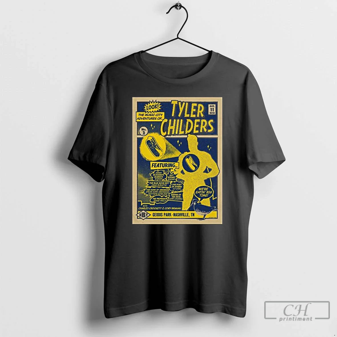 Classic Tyler Childers October 11 2025 Nashville Tn Long Sleve T Shirts