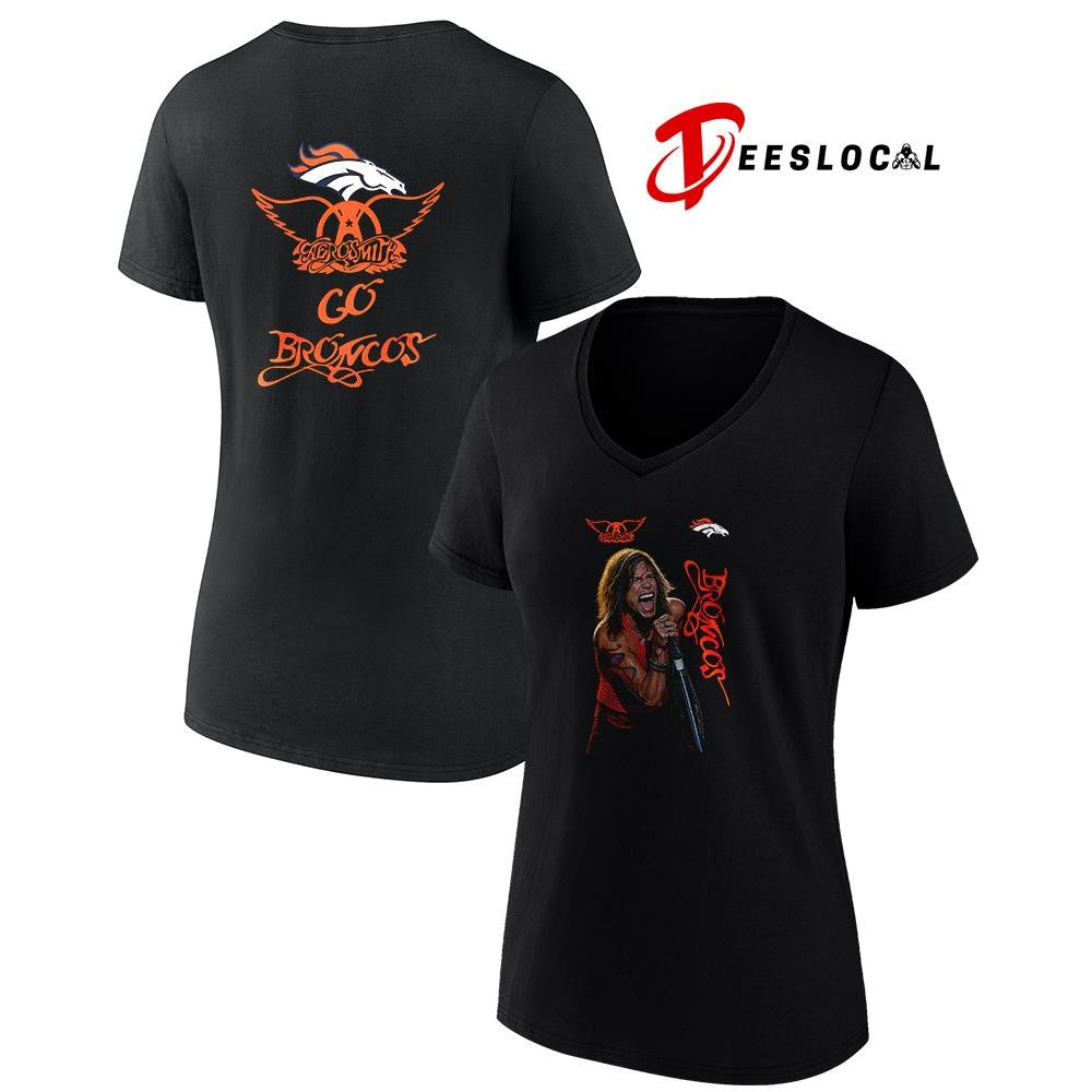 Denver Broncos x Aerosmith graphic shirt