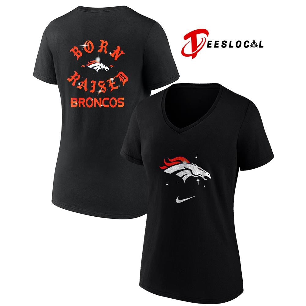 Denver Broncos x Born and Raised logo shirt