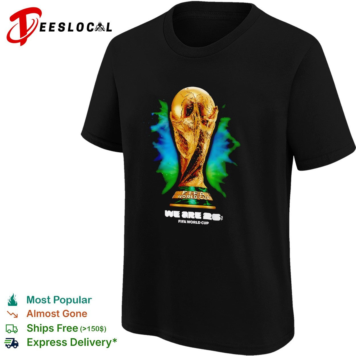 FIFA World Cup 26 Trophy We Are 26 FIFA World Cup Official Tournament Event shirt