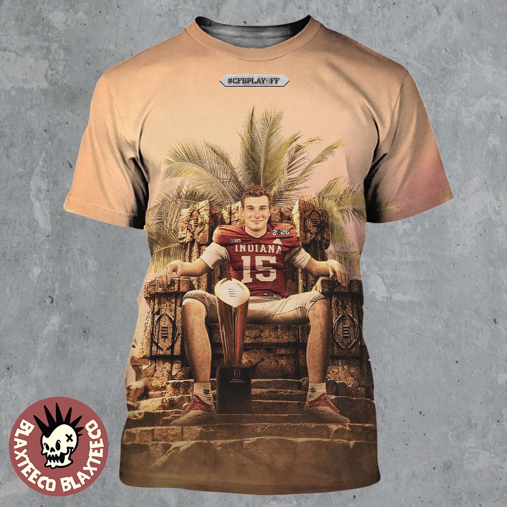 Fernando Mendoza Indiana Hoosiers 2026 CFP National Championship Offensive MVP Conquered All Over Print Shirt