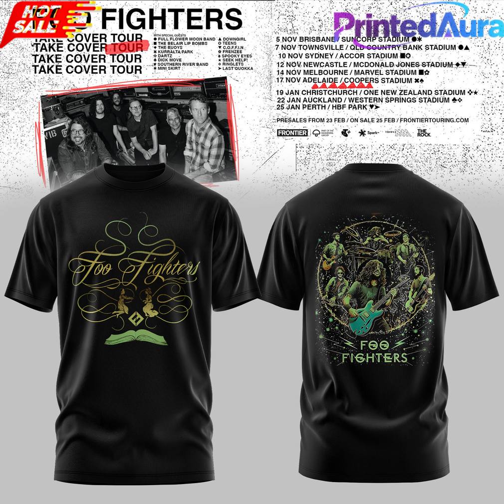 Foo Fighters Take Cover Tour 2026 Tee