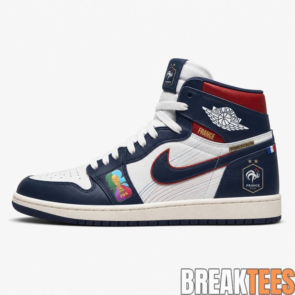France National Football Team WC26 Special Edition Air Jordan 1 Sneaker
