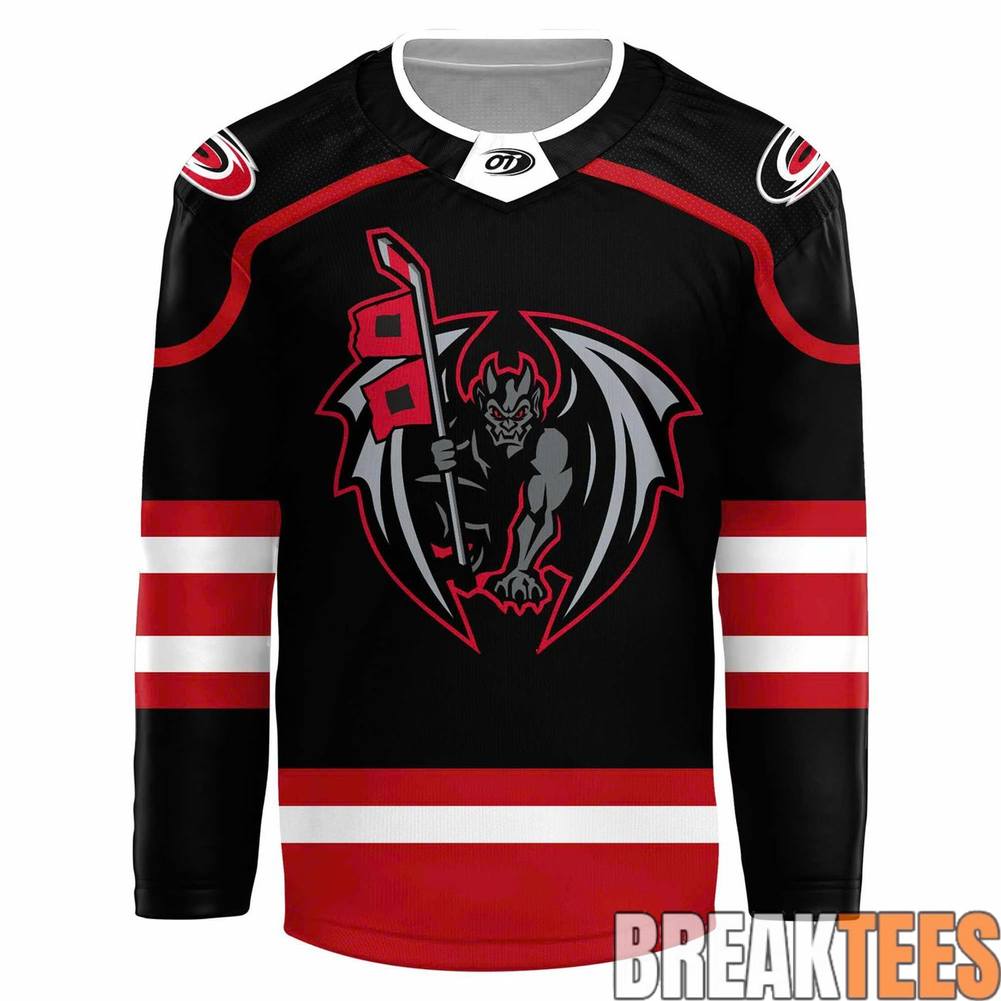 Greensboro Gargoyles Game Worn Affiliation Weekend 2026 Custom Hockey Jersey
