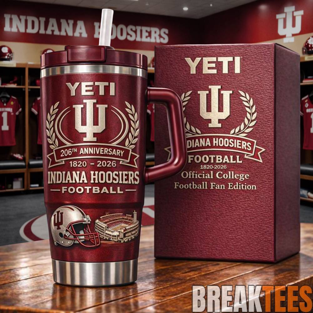 Indiana Hoosiers 206th Anniversary YETI Tumbler