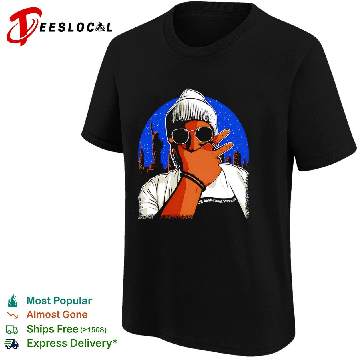 Jalen Brunson New York Knicks NBA CE Basketball Magazin Parody Pop Culture shirt