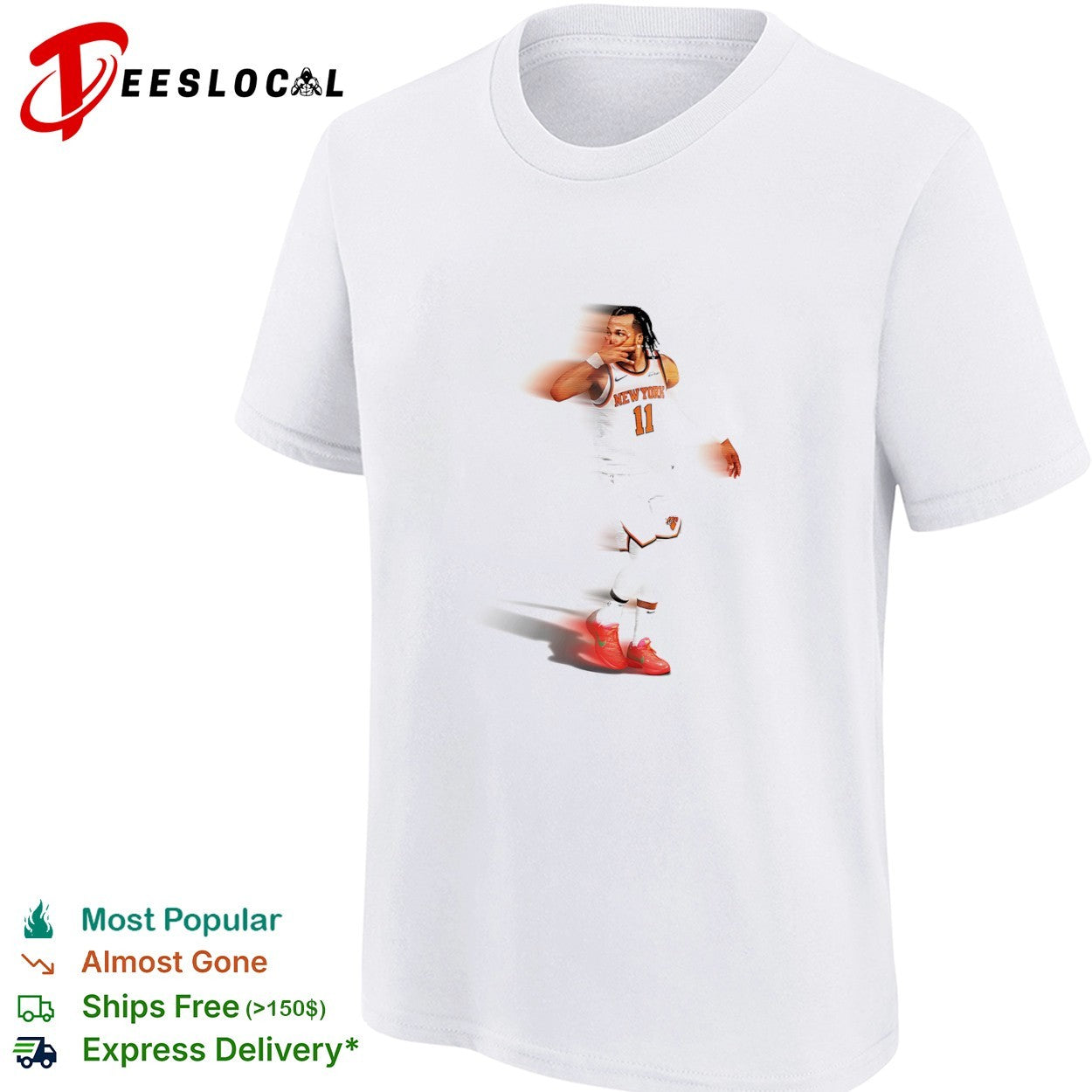 Jalen Brunson New York Knicks NBA player shirt