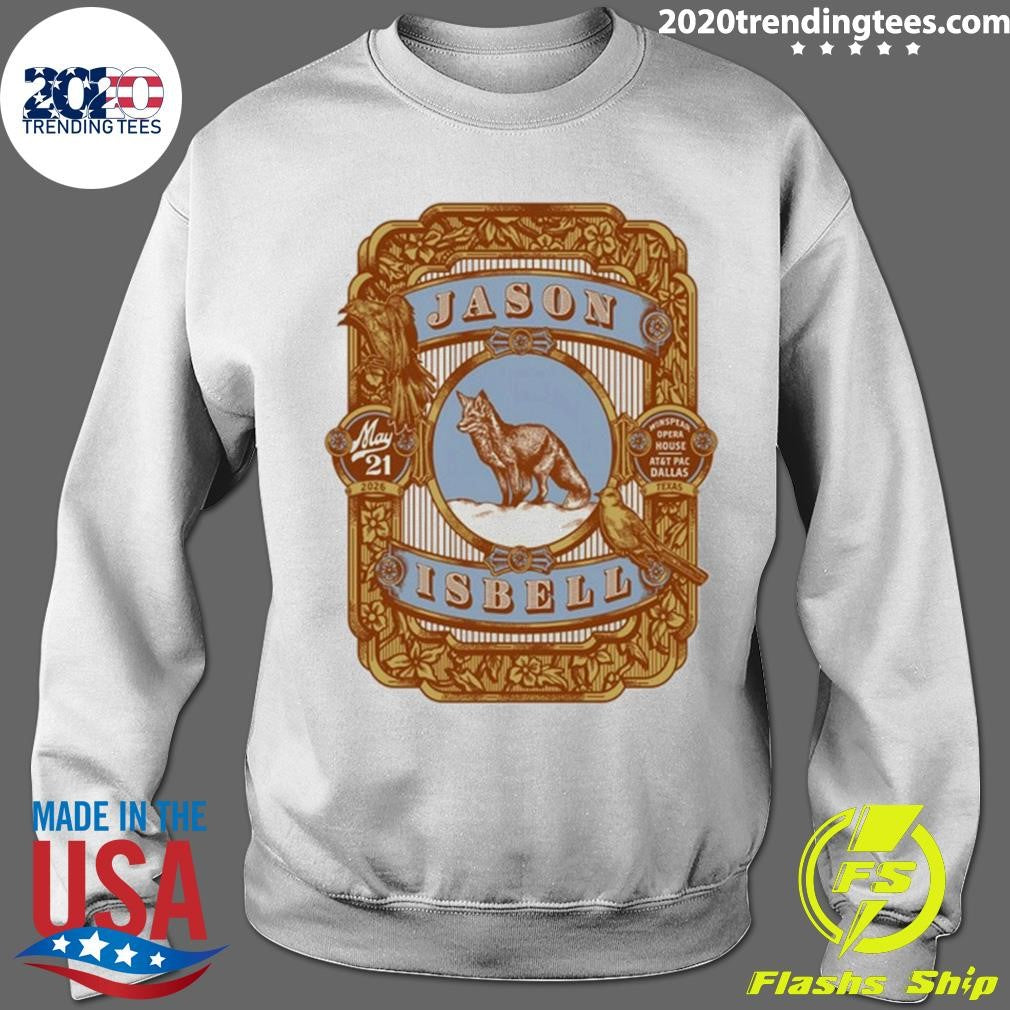 Jason Isbell Dallas Texas Tour On May 21 2026 Tee Shirt