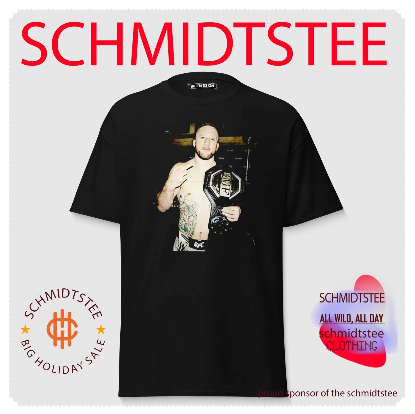 Justin Gaethje Ufc Bmf Champion Mma Mixed Martial Arts shirt