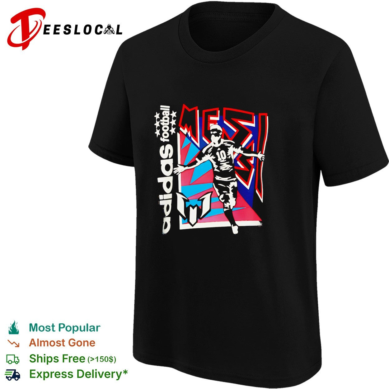 Lionel Messi Adidas Football Inter Miami CF shirt