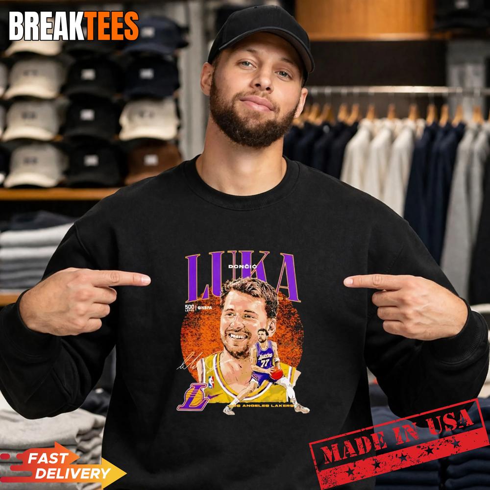 Luka Doncic Los Angeles Lakers Dual Player T-Shirt