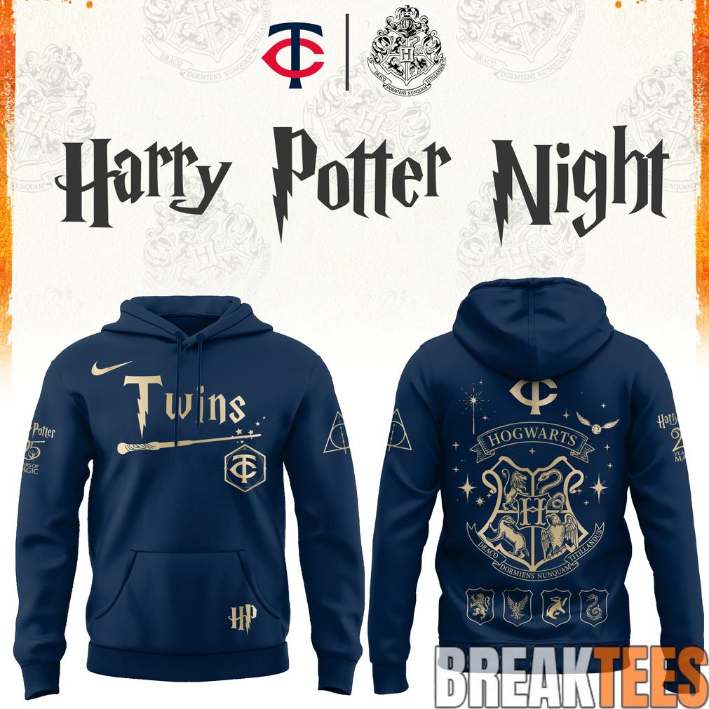 Minnesota Twins Baseball Harry Potter Limited Edition Hoodie