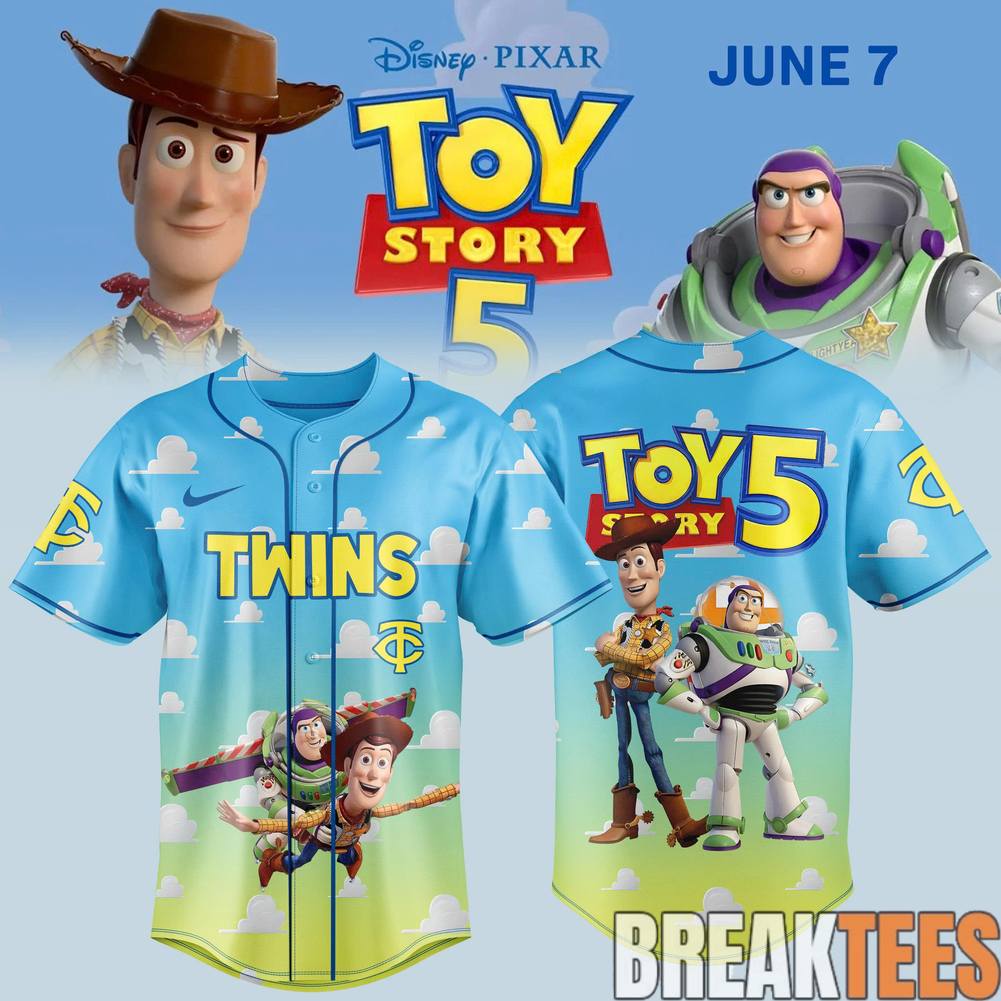 Minnesota Twins x Toy Story 5 2026 Edition Jersey