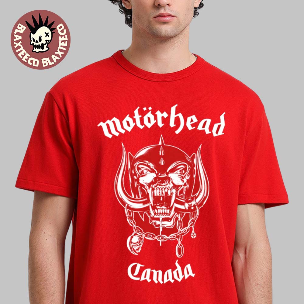Motorhead 2026 World Cup Merch Canada National Team T-Shirt