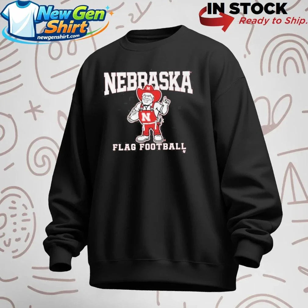 Nebraska Cornhuskers Flag Football Shirt
