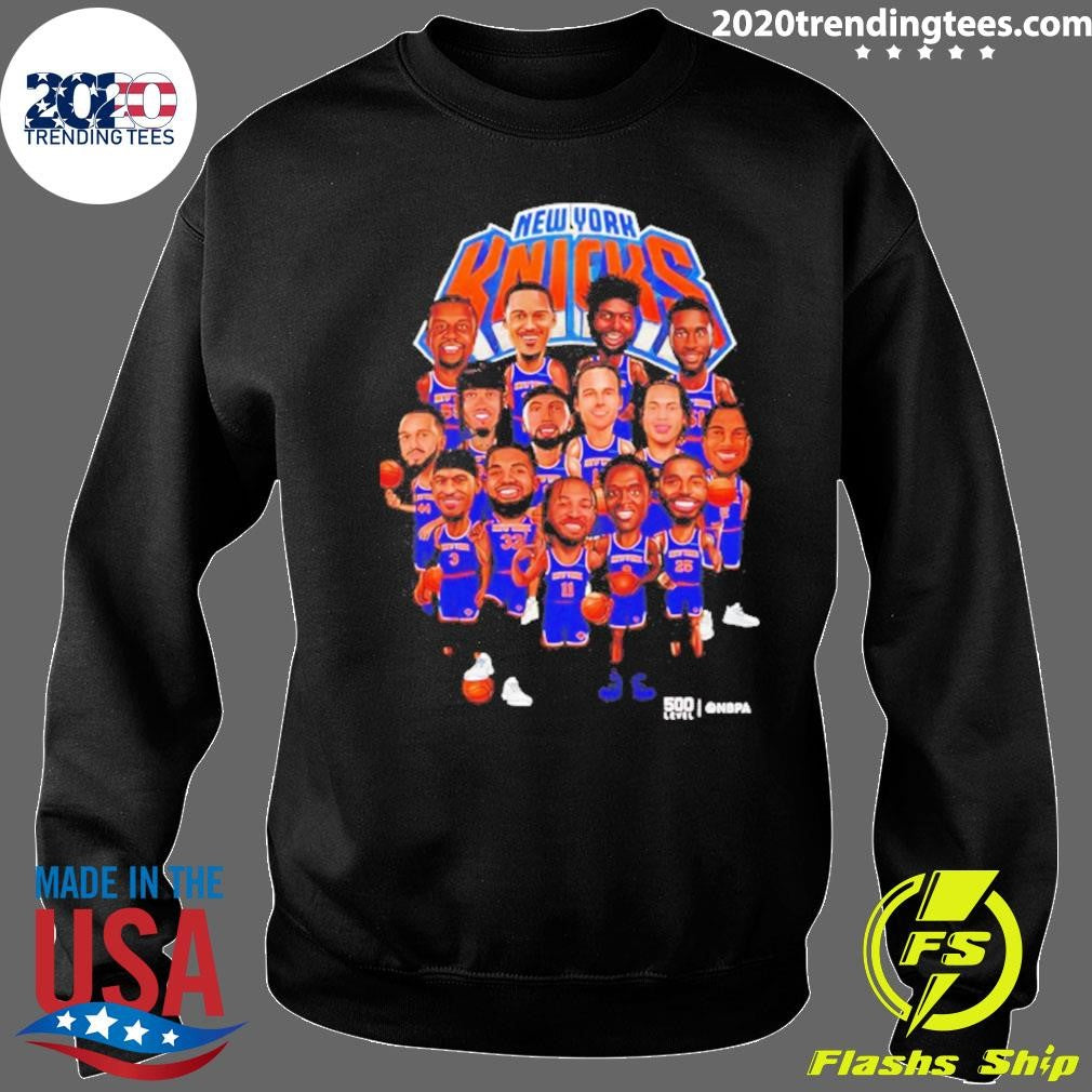New York Knicks 2026 Playoffs Players Caricature Shirt