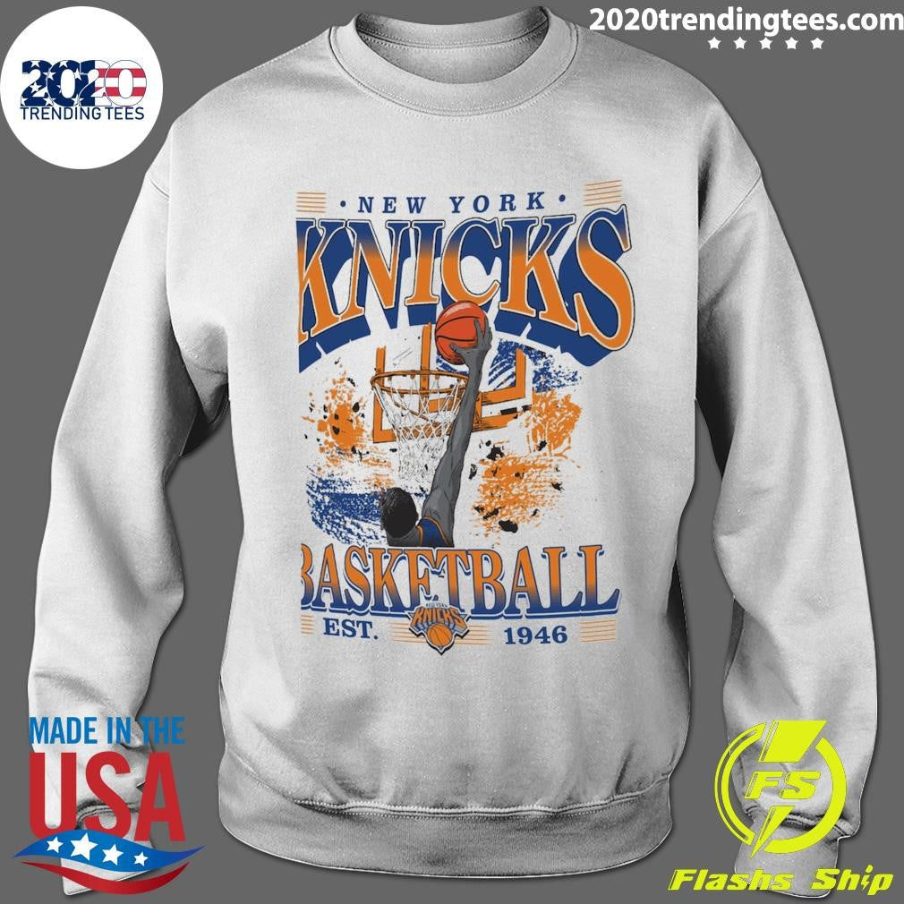 New York Knicks ’47 Regional Foundation Basketball EST 1946 Shirt
