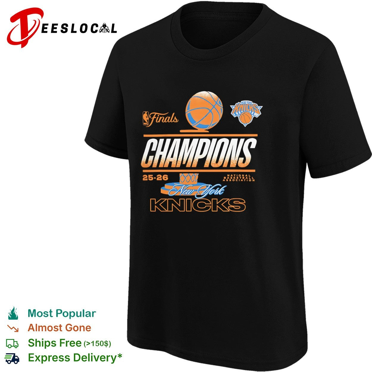 New York Knicks Finals Champions 25 26 National Basketball Association shirt