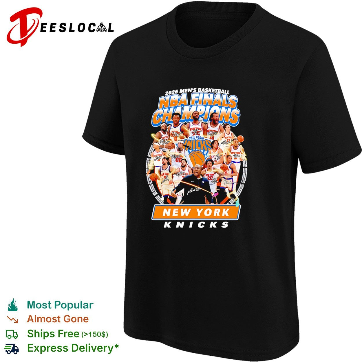 New York Knicks Men’s basketball 2026 NBA Finals shirt