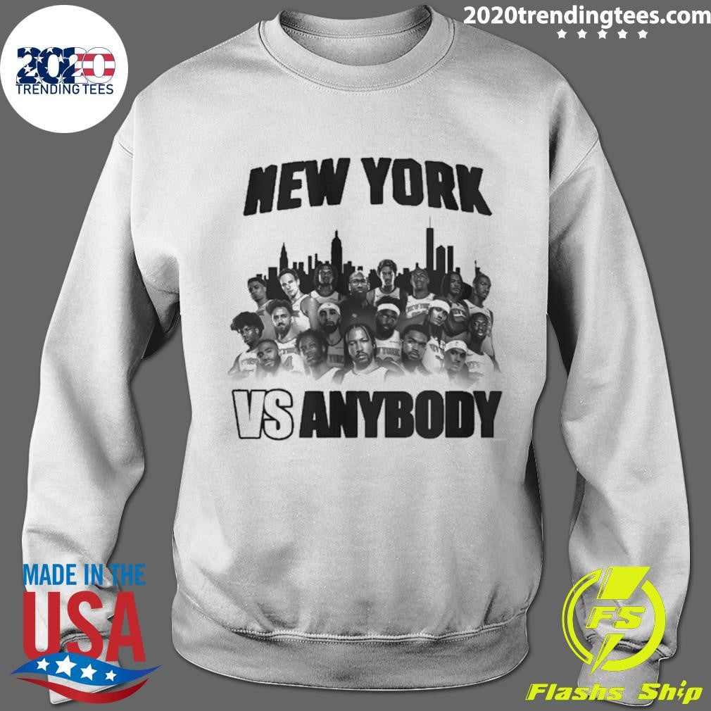 New York Knicks Vs Anybody Basketball 2026 City Skyline Shirt