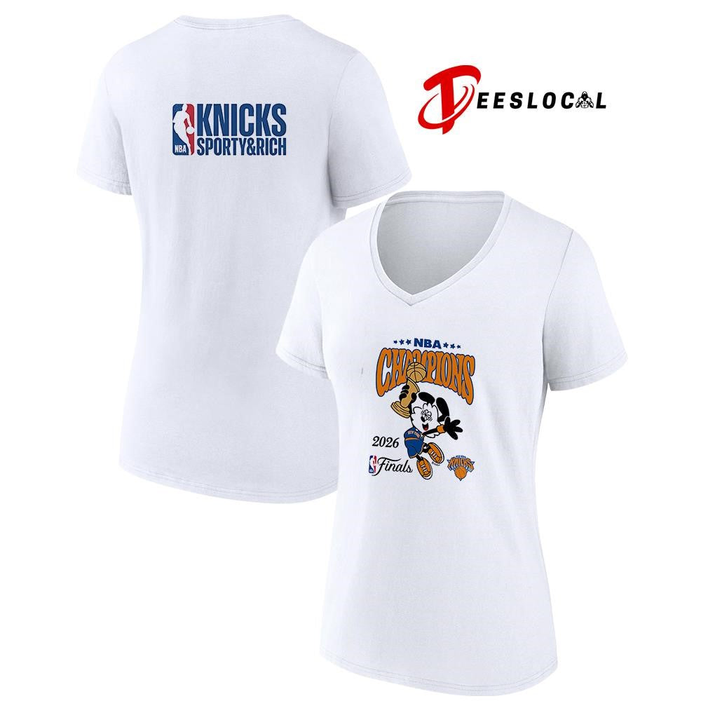New York Knicks x Complex x Verdy NBA champions sporty and rich mascot shirt