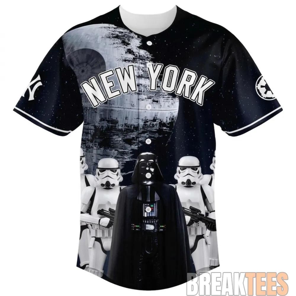 New York Yankees x Star Wars Night 2026 May the Force Be With You Baseball Jersey