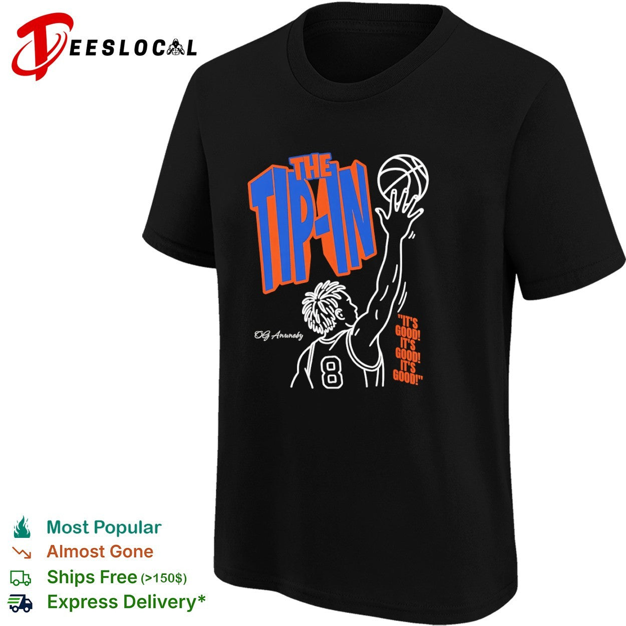 OG Anunoby New York Knicks NBA The Tip In It is Good It is Good It is Good shirt