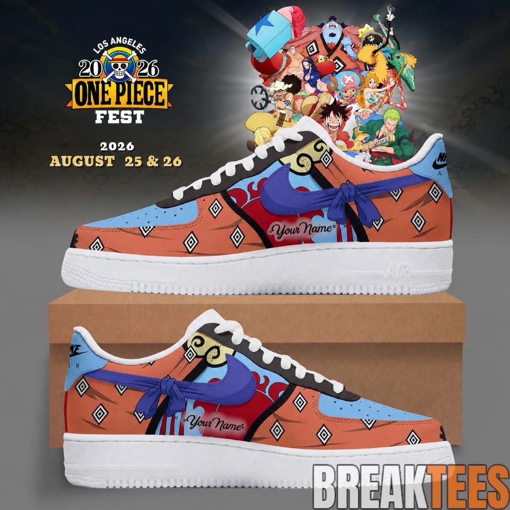 One Piece Fest 2026 Custom AF1 Shoes – Anime Fans Limited Edition