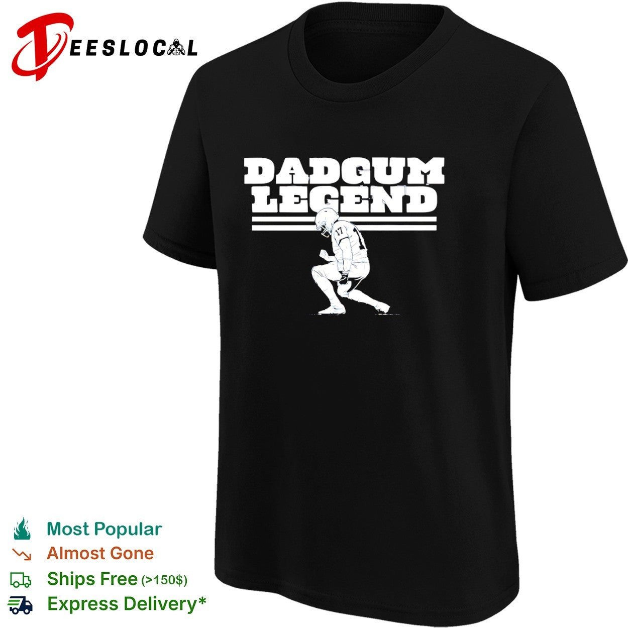 Philip Rivers Los Angeles Chargers NFL Dadgum Legend football shirt