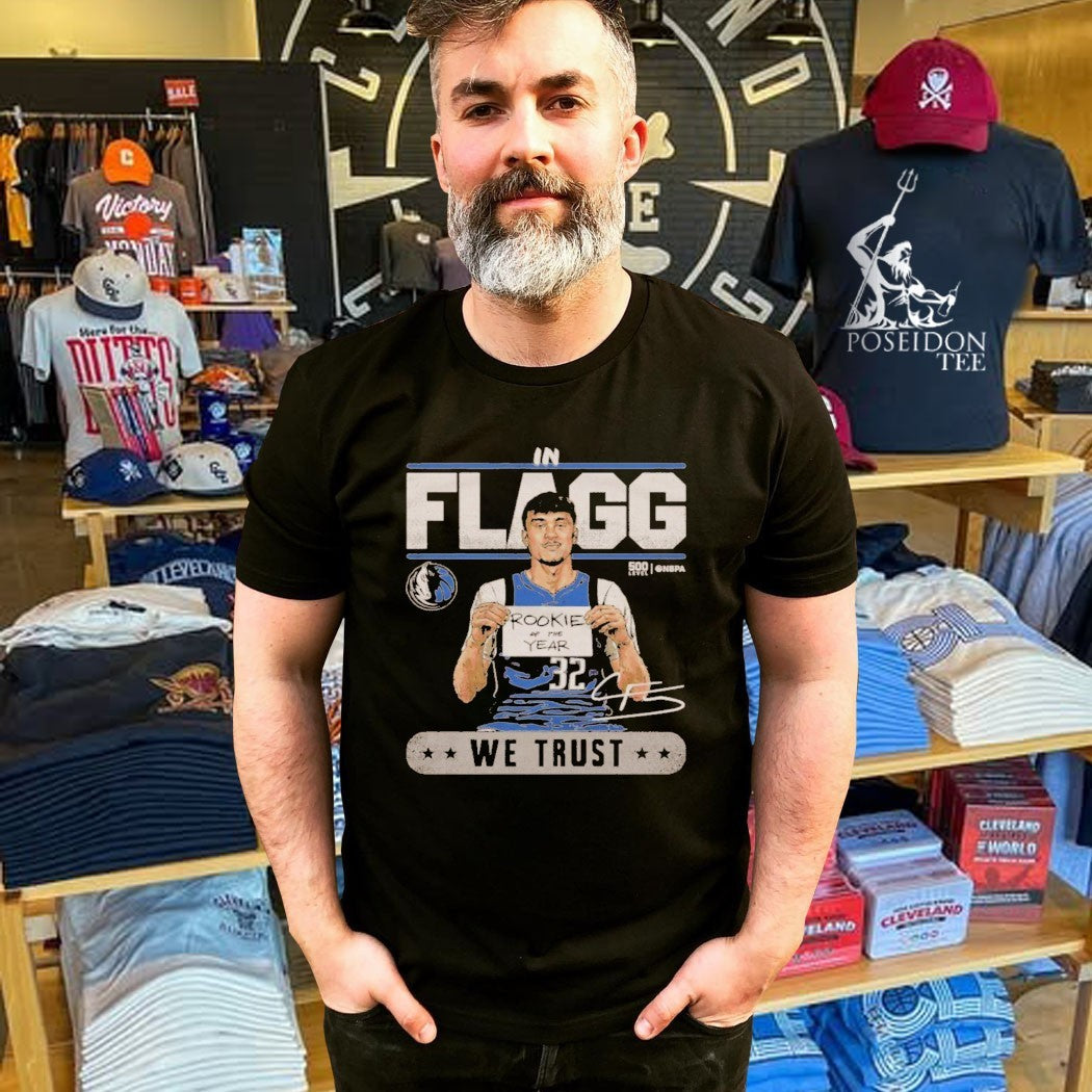 Cooper Flagg Dallas Mavericks 2026 Roty Trust Wht T-shirt