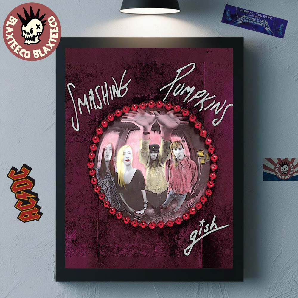 Smashing Pumpkins Gish 35th Anniversary Album Cover Art Home Decor Poster Canvas