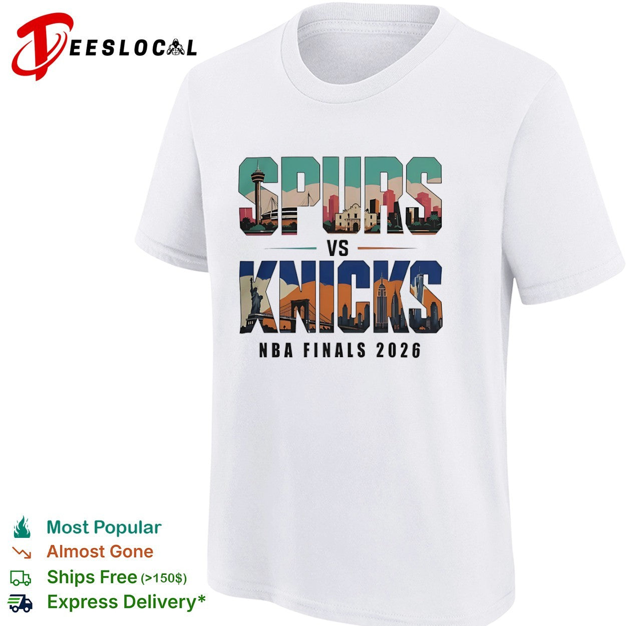 Spurs vs Knicks NBA Finals 2026 San Antonio Spurs vs New York Knicks championship shirt