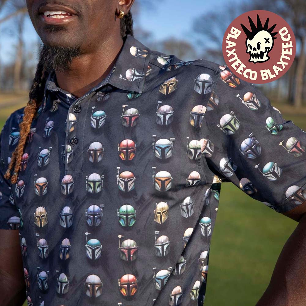 Star Wars RSVLTS Mandalorian This Is The Way All Day Polo Shirt