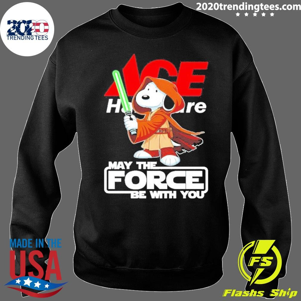 Star Wars Snoopy Ace Hardware May The Force Be With You Shirt