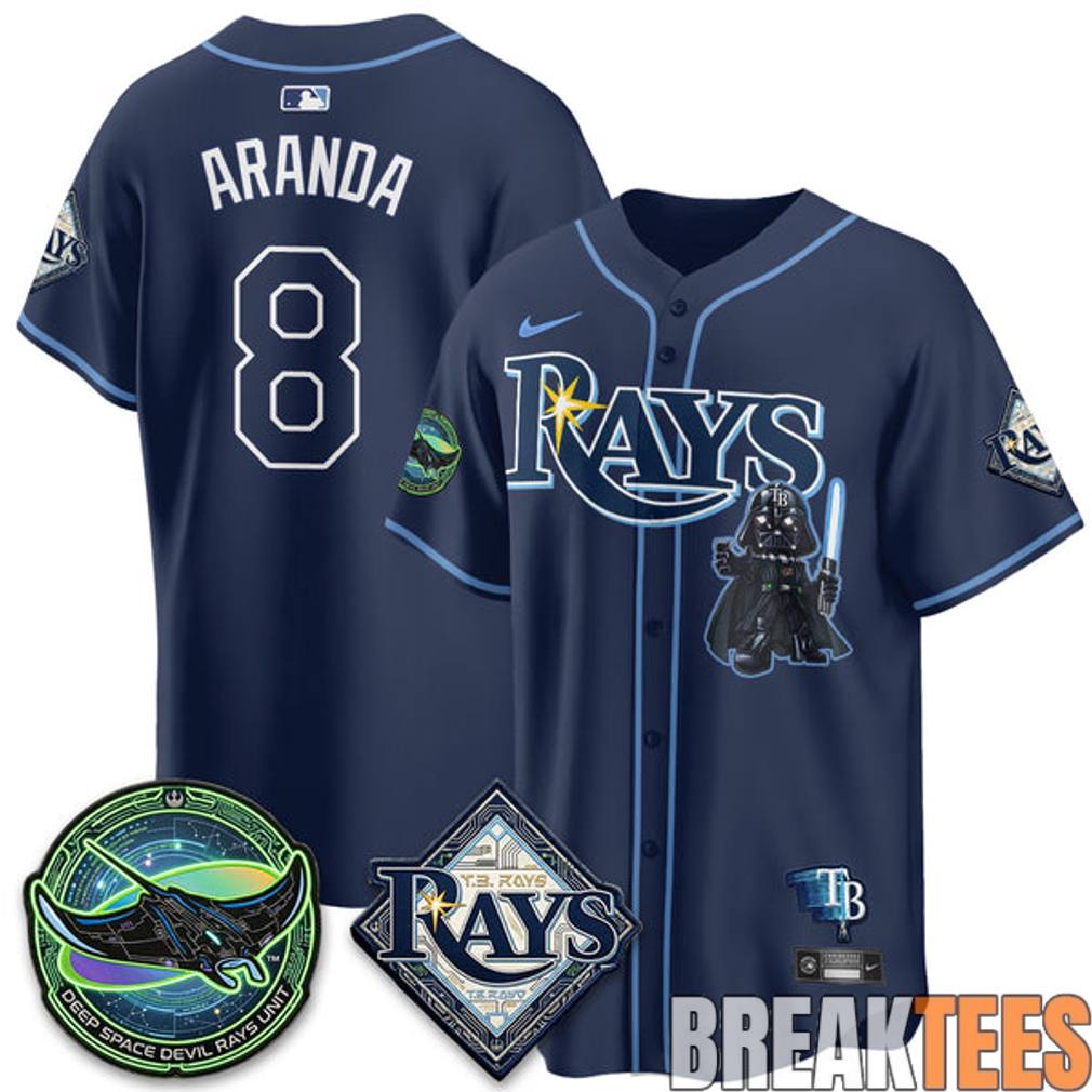Tampa Bay Rays x Star Wars Special Baseball Jersey
